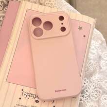GUCADI Polka Dot Cute Pink Rabbit Mirror Stand Phone Case, Compatible With Apple 17, 15 Soft Shell, Suitable For 16 Pro Max, 12, 13, High Aesthetic, Spring Girl Style, Creative, Geometric, Artistic, Minimalist, Fresh, Niche, Style - Pink - View 11