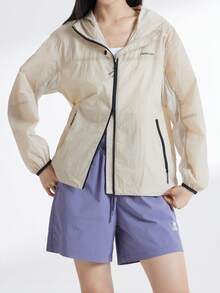 CAMEL CROWN Women's Outdoor Sun Protection Jacket, Cool And Breathable, Moisture-Wicking, Quick-Drying. Suitable For Spring And Summer Wear. Unisex Style. - Seashell - View 3