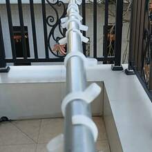 24/12 piezas Ganchos de plástico para colgar ropa, Ganchos de plástico resistentes al viento, Ganchos de plástico prácticos resistentes al viento para uso doméstico, Adecuados para colgar ropa, barras de ropa, cuerdas para tender - Ligeros y portátiles, fáciles de guardar cuando no se usan. - ganchos para perchero - Ver 9