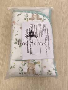 miracle baby Baby Stroller Seat Cushion, Children's Mat, All-Season Style, Stroller Accessories, High-View Stroller Baby Sleeping Pad - Bear, Rabbit, and Fox Gathering - View 9