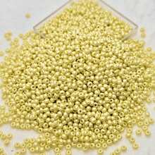 5g/Pack, 2mm/2.5mm Colorful Faux Pearlescent Glass Seed Beads, Handmade DIY Glass Bead Loose Bead Set, Suitable For DIY Clothing Embroidery Decoration, Beaded Jewelry Making, Accessory Production And Daily Matching - 2mm GRB Pearlescent Seed Beads, 20 Colors - View 15