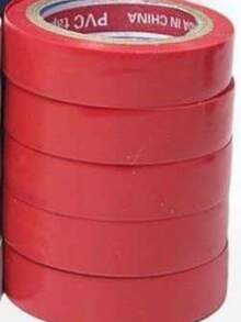 1 Roll PVC Electrical Insulation Tape - Strong Adhesive, Heat & Weather Resistant, Waterproof, , Suitable For Wiring, Racket Grip And Household Use - Black - View 21