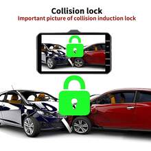 Dash Cam Front And Rear, 1080P Dashcam With 4'' Touchscreen, Dual Car Camera Dash Cam With 32GB SD Card,Super Night Vision,WDR,Parking Monitor,G-Sensor,Loop Recording,Max 512GB - A-32GB - View 7