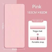 1pc 0.4mm Yoga Mat, Non-Slip Shock-Absorbing Fitness Exercise Mat, Sound-Insulating Floor Mat, Lightweight Easy To Clean Stain-Resistant Pilates Mat, Diatomaceous Earth Mat, Suitable For Sports Fitness, Gym Floor Mat, Fitness Set, Etc. Suitable As Mother's Day Gift, Birthday Gift, Christmas Gift, Etc. Also Suitable For Gymnastics, Sports, Pilates, Home Fitness, Etc. Sports Socks, Fitness Socks, Yoga Socks - Multicolor - View 14