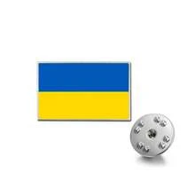 TEAMER 1pc Fashionable Women's Stainless Steel Colorful Flag Brooch Unique Meaningful Exquisite Accessory Commemorative Gift For Friends - Brooch - View 25