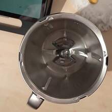 Juego de Cuchilla de Repuesto y Batidor de Leche Compatible con Thermomix TM7, TM6, TM5, TM31 | Crea Espuma de Leche Cremosa y Suave, Calidad de Barista, Apto para Lavavajillas, Accesorios de Batidor para Hacer Lattes, Cappuccinos y Chocolate - Gris - Ver 11