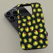 Couverture rafraîchissante et délicieuse avec design floral pour iPhone 17 16 15 14 13 12 11 Pro Max, Couverture florale pour Samsung S21 S22 S23 S24 S25 Ultra - Étui brillant résistant - Voir 5