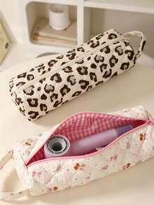 Customizable Name Text Hair Dryer Protective Cover, Fashionable Zippered Storage Bag With Exquisite Bow Design, Durable Fabric, Zipper Closure For Excellent Sealing And Dust-Proofing. Can Store Hair Dryers, Curling Irons, Straightening Irons And Other Hair Styling Tools And Accessories, Organized And Tidy. Highly Practical, Suitable For Home Storage, Travel, Fitness And Hair Salon Use. Combines Decorative And Practical Features - Multicolor - View 9