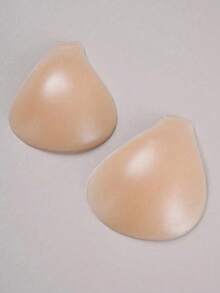 2pcs/Set Women's Silicone Invisible Push-Up Breast Pads, Self-Adhesive Nipple Covers, Reusable Adhesive Bra - Multicolor - View 6
