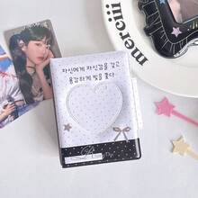 Album Kartu Foto Idola Korea - 32 Slot, Binder Penyimpanan Foto Lucu Ukuran 3 Inci, Penutup Gesper, Cocok untuk Foto Instan dan Kartu Lomo - MultiWarna - View 22