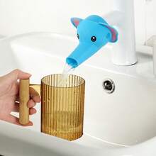 1 buah Nozzle Ekstensi Keran Gajah Kartun, Aerator Pengarah Air Anti-Percikan untuk Wastafel Rumah; Cocok untuk Mencuci Wastafel Kamar Mandi, Membersihkan Buah dan Sayuran di Wastafel Dapur; Hadiah untuk Penyewa Rumah, Hadiah Paskah untuk Rumah Baru, Hadiah Natal untuk Rumah Baru, Kepala Pengarah Hemat Air Ekstensi Keran Gajah Kartun Universal - Perpanjangan keran - View 8
