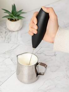 [電動雙頭奶泡器] 1個，便攜式電動奶泡器 | 迷你奶泡器，電池驅動（不含電池）咖啡手動攪拌器，不同攪拌頭適用於不同場景，效果更好。拿鐵、卡布奇諾、法拉沛奇諾、巧克力電動無線攪拌器 - 適合聖誕禮物 - 彩色 - 查看 1