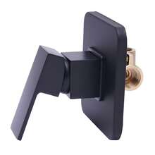Futchoy Shower Tap Control Valve 1 Handle Brass Bath Hot/Cold Mixer Faucet Wall Mounted - B - View 1