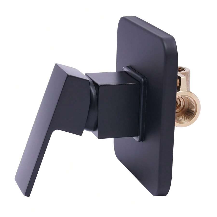 Futchoy Shower Tap Control Valve 1 Handle Brass Bath Hot/Cold Mixer Faucet Wall Mounted - B - View 1