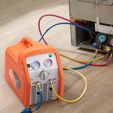 1 HP Refrigerant Recovery Machine - Portable Twin Cylinder AC Recovery Machine With High Pressure Protection 120V 60Hz HVAC Recovery Machine For Refrigeration - 1HP - View 1