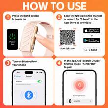 SENBONO EGC Smart Fitness Tracker Bracelet With Multiple Sport Modes, Heart Rate & Sleep Monitor, Message Notifications, Shake To Take Photo Remote Camera Control - View 7