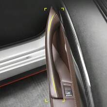 左駕右駕 米色 黑色 棕色 牡蠣色 碳纖維 汽車內裝門扶手內把手組 適用於 BMW 5 系列 F10 F11 523i 525i 528i 530i - F10F11Inner Door Handle - 查看 4