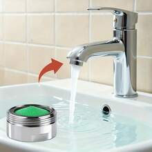 水龍頭起泡器 節水水龍頭噴嘴 螺紋可更換 防結垢 廚房與浴室水龍頭濾芯 易安裝 其他材質 - 起泡器 - 查看 6
