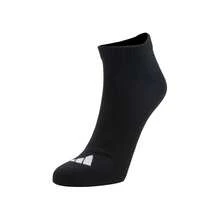 Adidas Logo Comfortable Knitted Antibacterial Athletic Socks, Unisex Style, 3-Pack. - Black, White and Gray - View 4