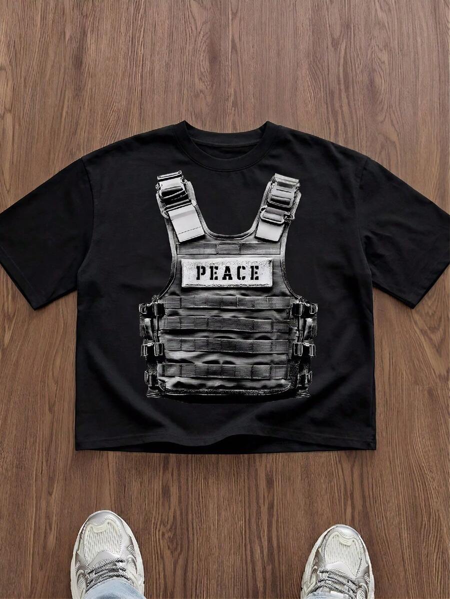Camisetas de hombre - Negro-1 - Ver 1