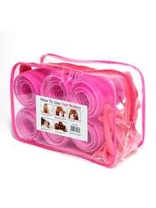 30 Pcs Self-Adhesive No Heat Hair Curlers, DIY Hair Styling Accessories, Women Hairdressing Tools - Multicolor - View 14