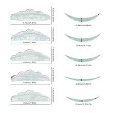 10pcs 5 Sizes Eyelash Lifting Rods, Self-Adhesive Eyelash Lifting Pads, Soft Eyelash Curling Pads - Multicolor - View 7