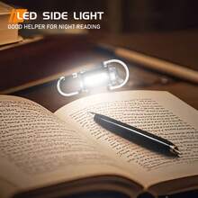 USB Rechargeable Mini Keychain Flashlight, 7 Lighting Modes, Portable Pocket Light, Suitable For Travel, Reading, Night Work - Multicolor - View 7