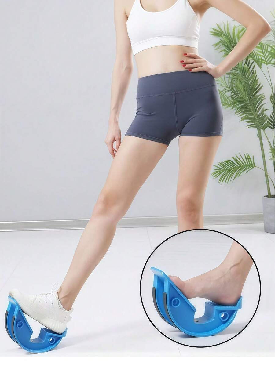 1pc/2pcs Multi-Function Stretching Board Foot Pedal, Home Fitness Essential, Stretch Calf Muscles, Achilles Tendon And Plantar Fascia, Release Soreness, Improve Flexibility, Non-Slip Massage Design, Suitable For Yoga, Pilates, Daily Relaxation, Compact And Portable, Multiple Colors Available, Suitable For Sedentary And Active People - Multicolor - View 1