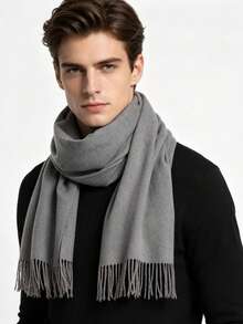 Elegantes bufandas para mujer - Gris Oscuro - Ver 4
