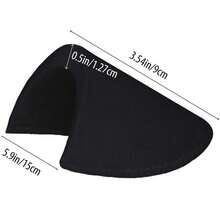 1/2/4 buah - Bantalan Bahu Spons - Memperbaiki Bahu Miring, Seketika Menciptakan Bentuk Bahu Persegi. Cocok untuk Jas, Mantel, dan Pakaian Sehari-hari. Ringan dan Bernapas, Anti Selip dan Pas. Unisex. Tidak Perlu Modifikasi, Tingkatkan Penampilan Pakaian Apa Pun. Tidak Perlu Menjahit. - bantalan bahu jas - View 5