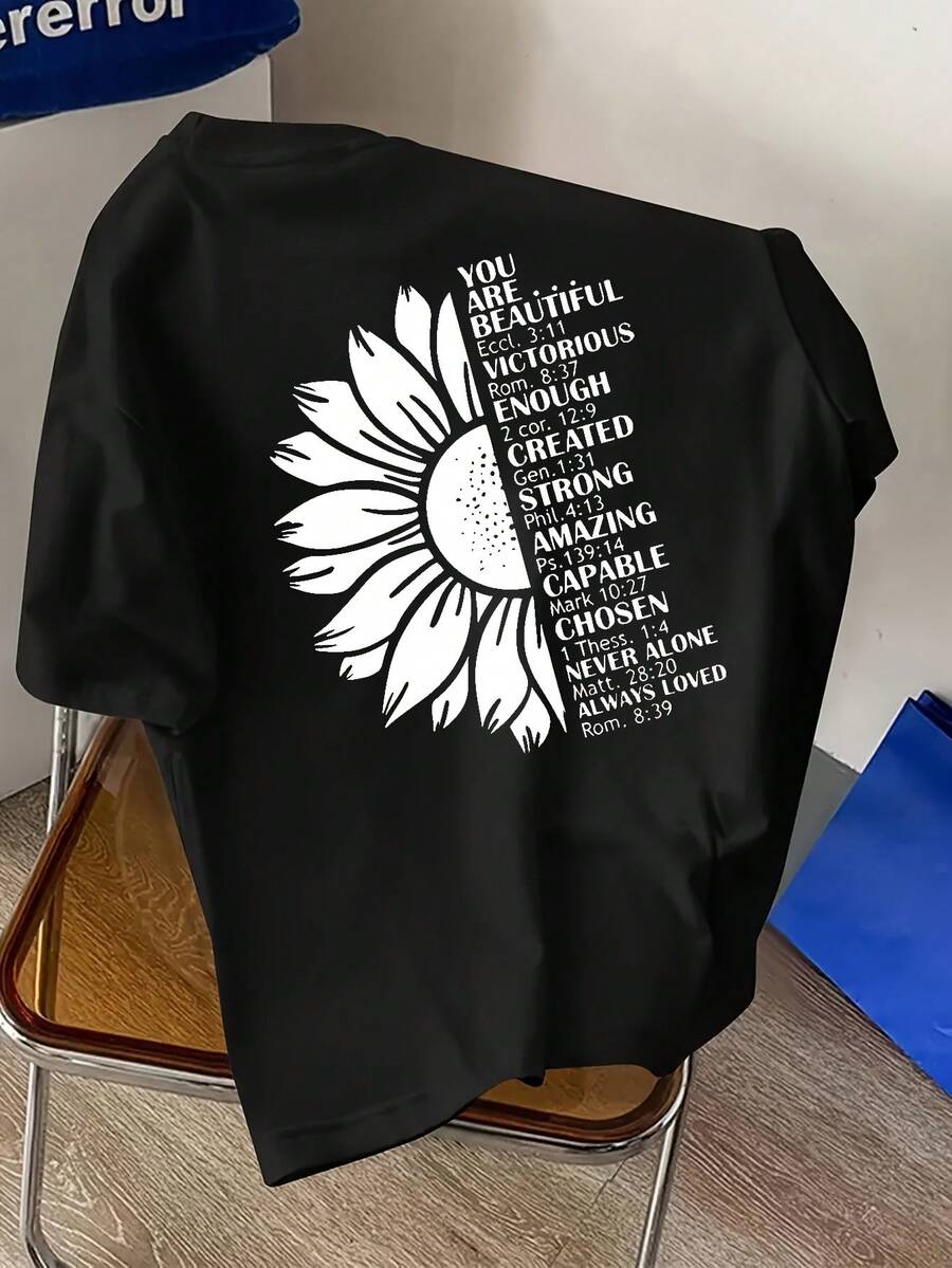 Women T-Shirts - 黑色 - 查看 1