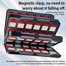 ONETIAOLONG 72 Game Card Slots And 144 Micro SD Card Slots Storage Box, Compatible With Switch, Switch Lite/OLED/NS - View 3