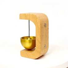 Japanese-Style Brass Doorbell - Wooden Magnetic Doorbell, Suitable For Home, Office, And Shop - Welcome Gift. - A - View 12