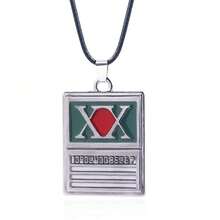 1pc-Anime Merchandise License Keychain Protagonist Gon Hunter License Necklace Pendant Birthday Gift-Christmas Gift-Halloween Gift-Perfect Gift-Gift - Multicolor - View 8