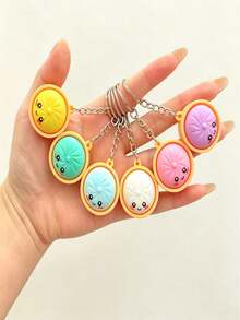 Cute Steamed Bun Keychain Bulk Party Favors For Birthday Wedding Small Gift Bag Charm - Multicolor - View 2