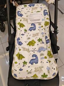 miracle baby 嬰兒推車坐墊 兒童墊子 全季款 推車配件 高視野推車嬰兒睡眠墊 - 萌恐龍集合 - 查看 8