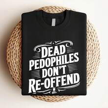 Camiseta de mujer con el estampado "Dead Philes Don't Commit Repeated Abuse" - Camiseta divertida, lavada vintage unisex, moda gráfica suave, elástica, ropa de diseñador - Negro - Ver 3