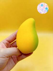 1/2pcs New Mango Shaped Stress Relief Toy, Soft & Bouncy, Fruit Squeeze Toy, Stretchable Sensory Desktop Toy, Stress Relief Tactile Hand Toy, Creative Stress Relief Gift, Super Soft, Relieve Stress - View 8