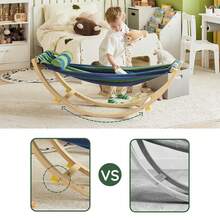 SoBuy Sensory Swing, Sensory Spinning Chair, Spinning Chair For KMB16-J - Grey - View 6