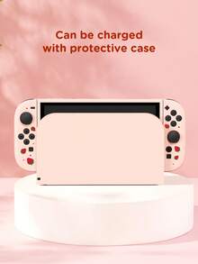Ayotu Casing TPU Ultra Tipis Motif Stroberi & Polkadot Merah untuk Switch OLED/Lite/New Switch2 (2025). Kompatibel dengan Dock, Tidak Perlu Dilepas. Tahan Benturan & Debu. Tersedia Berbagai Warna. Romantis Musim Semi, Gaya Pedesaan, Hari Valentine, Tahun Baru, Kembali ke Sekolah. - View 7
