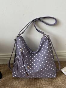 Large Capacity Korean Style Backpack New Crossbody Bag Fashion Versatile Commuter Shoulder Tote Bag - Multicolor - View 10