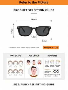 2pcs Men's Rectangular Small Frame High Quality Personalized Minimalist Fashion Glasses, Suitable For Parties, Travel, Casual, Vacation, Beach And Daily Use - 2pcs - View 5