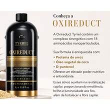 Escova Progressiva Orgânica Oxireduct Tyrrel Professional Sem Formol Redução de Volume Controle do Frizz e Alinhamento Térmico 1L - alisamento capilar - Visão 7