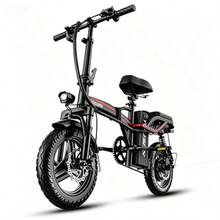 EB077 48V Folding Electric Bike - Compact And Portable For City - US A Type Plug(110-127V) - View 5