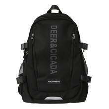 Großer, minimalistischer Unisex-Campusrucksack mit Laptopfach, ideal für Reisen, Schule und den Alltag für Schüler der Oberstufe sowie Studenten - Weiß - Übersicht 7