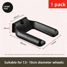 Slot-Type Swivel Chair Fixer, Non-Slip Chair Pad, Suitable For Computer Chairs, Office Chairs And Swivel Casters - U-shaped - View 7