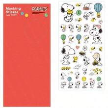 1pc Snoopy Cartoon Sticker, Cute And Suitable For Planning And Decoration, Perfect Small Gift For Fans, Family And Friends [Random Style] - Multicolor - View 5