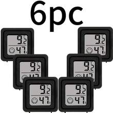 6pcs Smiling Face Digital Thermometer Hygrometer - Accurate Measurement, Dual Temperature & Humidity Display, Long Battery Life, & Stylish, Portable Adhesive Back Design, High-Precision Sensor, Suitable For Home/Bedroom/Greenhouse Indoor Monitoring - A - View 26