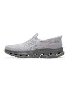 Skechers Men's Slip-On Casual Comfortable Walking Shoes - Grey - View 1