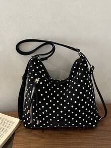 Mochila de gran capacidad estilo coreano, nuevo bolso bandolera de moda versátil, bolso de hombro tipo tote para ir al trabajo - Multicolor - Ver 11